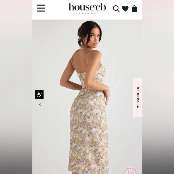 House of CB Charlotte dress used 1 time for a few hrs - Picture 2 of 9